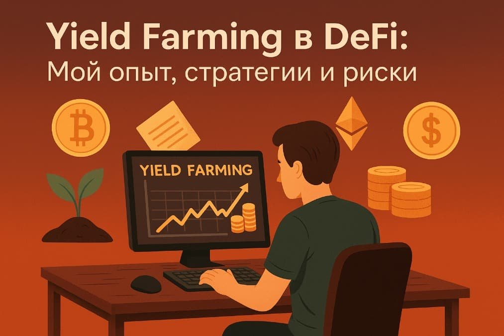 Yield Farming: Как я увеличиваю доход с крипты (и не теряю на этом разум)
