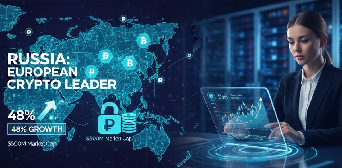 Россия стала европейским лидером по внедрению криптовалют: анализ Chainalysis и ключевые факторы роста